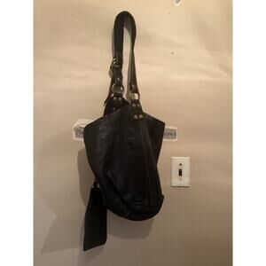 Lucky Brand 100% Leather Large Hobo Bag w/Wallet